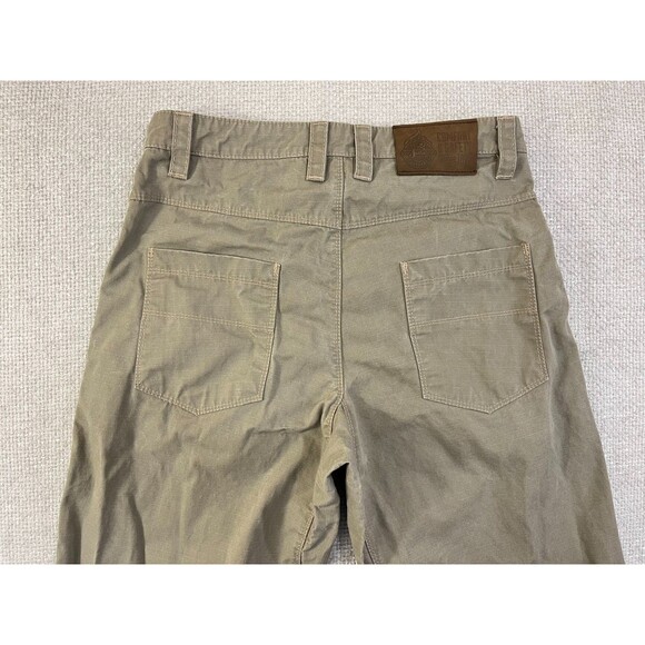 Justin FR Work Pants Men's 33x35 CAT 2 Beige Ripstop Straight Utility Workwear - Picture 4 of 14